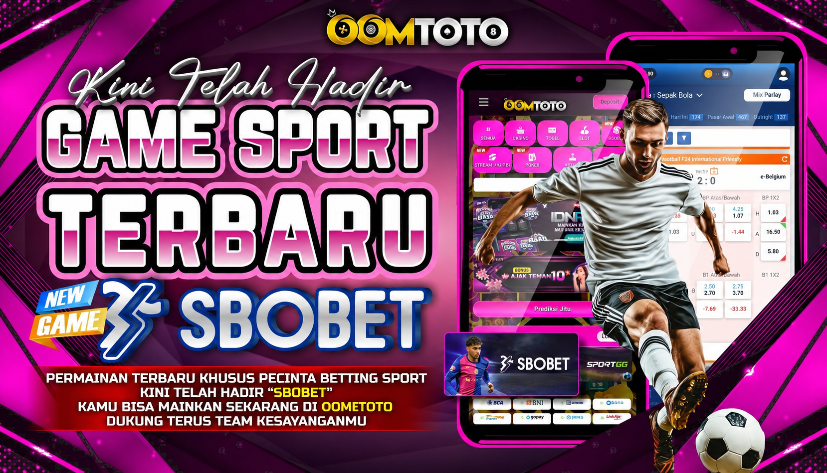OOMTOTO: Situs Slot777 Terpercaya Dengan Tampilan Modern dan Anti Ddos Terbaru